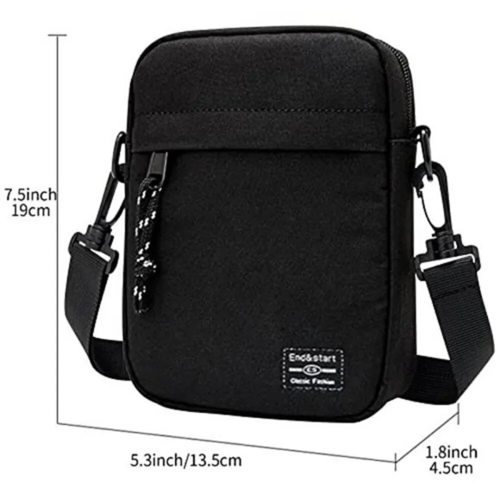 Small Crossbody Bag Shoulder Bag For Men, Women Mini Messenger Bag Water